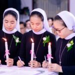 Hội dòng Mến Thánh Giá Vinh: Thánh lễ mừng Hồng Ân Tiên Khấn (16/06/2025)