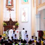 Thánh lễ cao điểm Tuần chầu đền tạ Thánh Thể tại Giáo xứ Đông Tháp